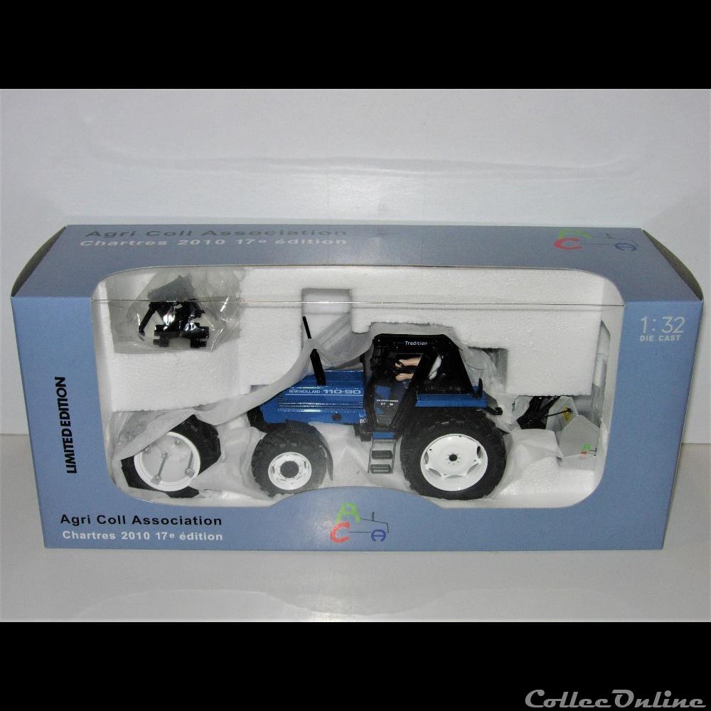 Tracteur agricole miniature NEWHOLLAND 1/32