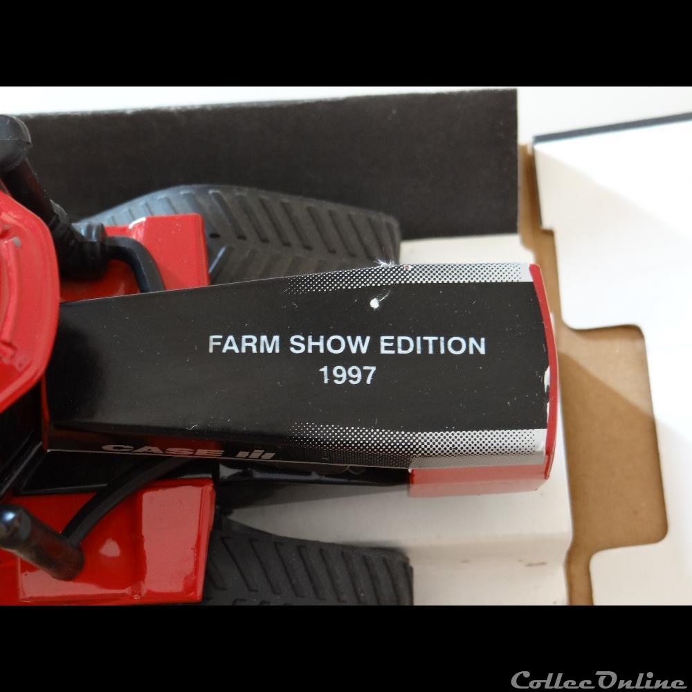 modeles reduits vehicules agricoles ertl zsm932 steiger case ih quad trac fse 1997 oui