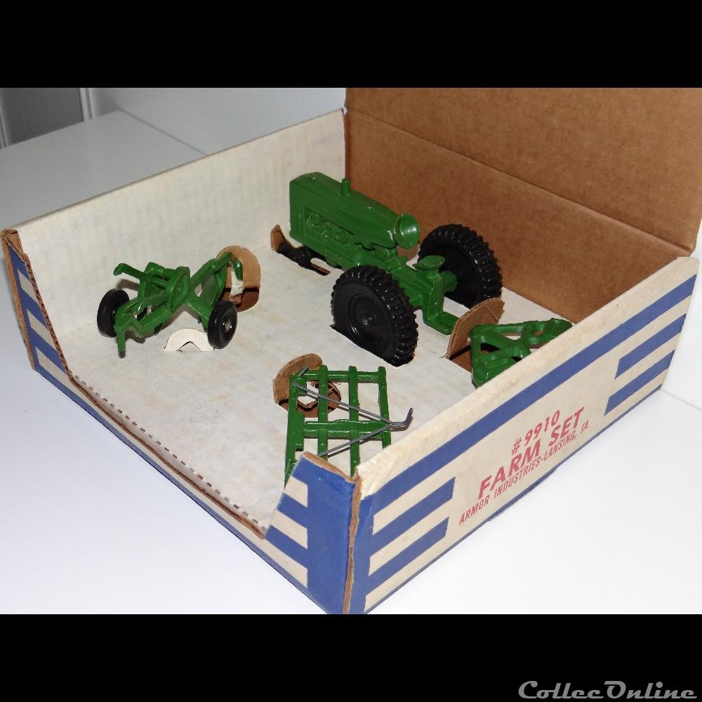 Slik-Toy 9910 - Sandbox Farmal Farm Set - 1/32 4 modele reduit vehicule agricole autre slik toy 9910 sandbox farmal farm set 1 32