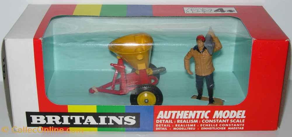 Britains 09558 - 1/32 - Semoir Vicon - Ok modeles reduits vehicules agricoles britains 09558 1 32 semoir vicon ok
