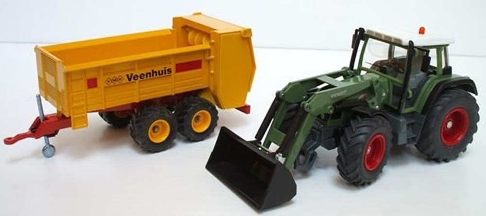 modeles reduits vehicules agricoles siku wt030 tracteur fendt favorit 716 vario epandeur veenhuis non