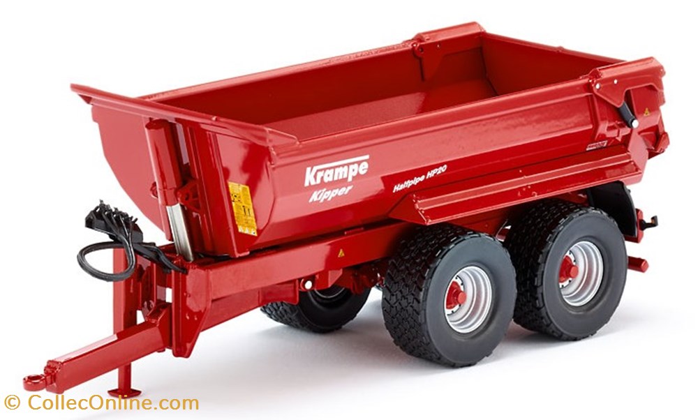 Wiking 7854 - Remorque Krampe HP20 modeles reduits vehicules agricoles wiking 7854 remorque krampe hp20