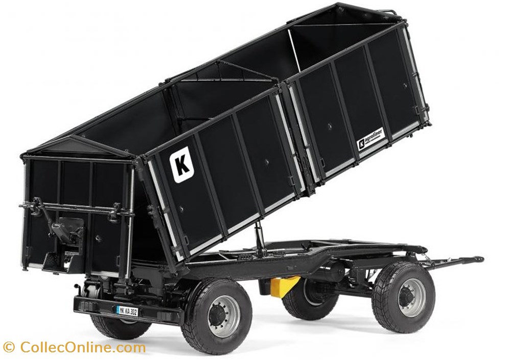 Wiking 7867 - Remorque Kroger Agroliner HKD 302 Black modeles reduits vehicules agricoles wiking 7867 remorque kroger agroliner hkd 302 black