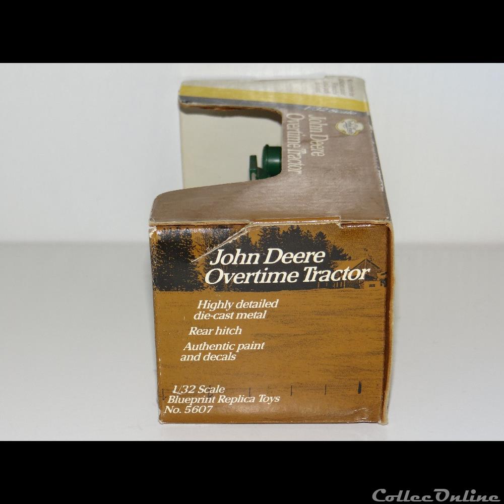 modele reduit vehicule agricole ertl 5607 john deere jd overtime tractor oui