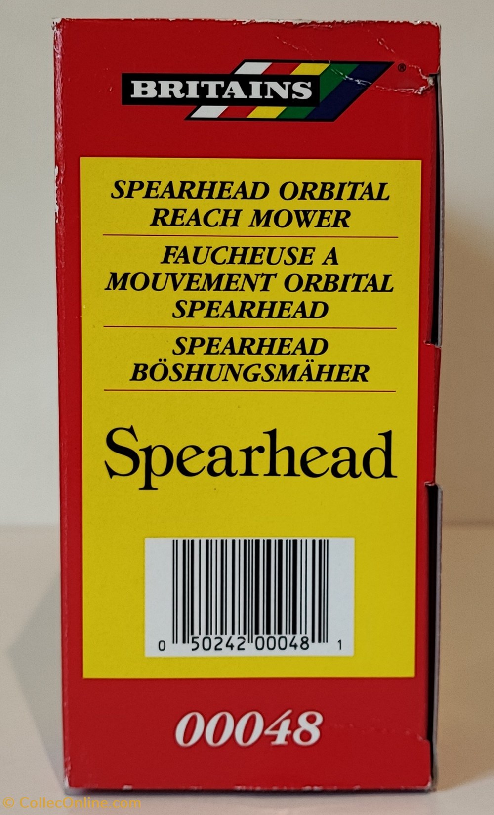modeles reduits vehicules agricoles britains 00048 faucheuse orbital spearhead ok