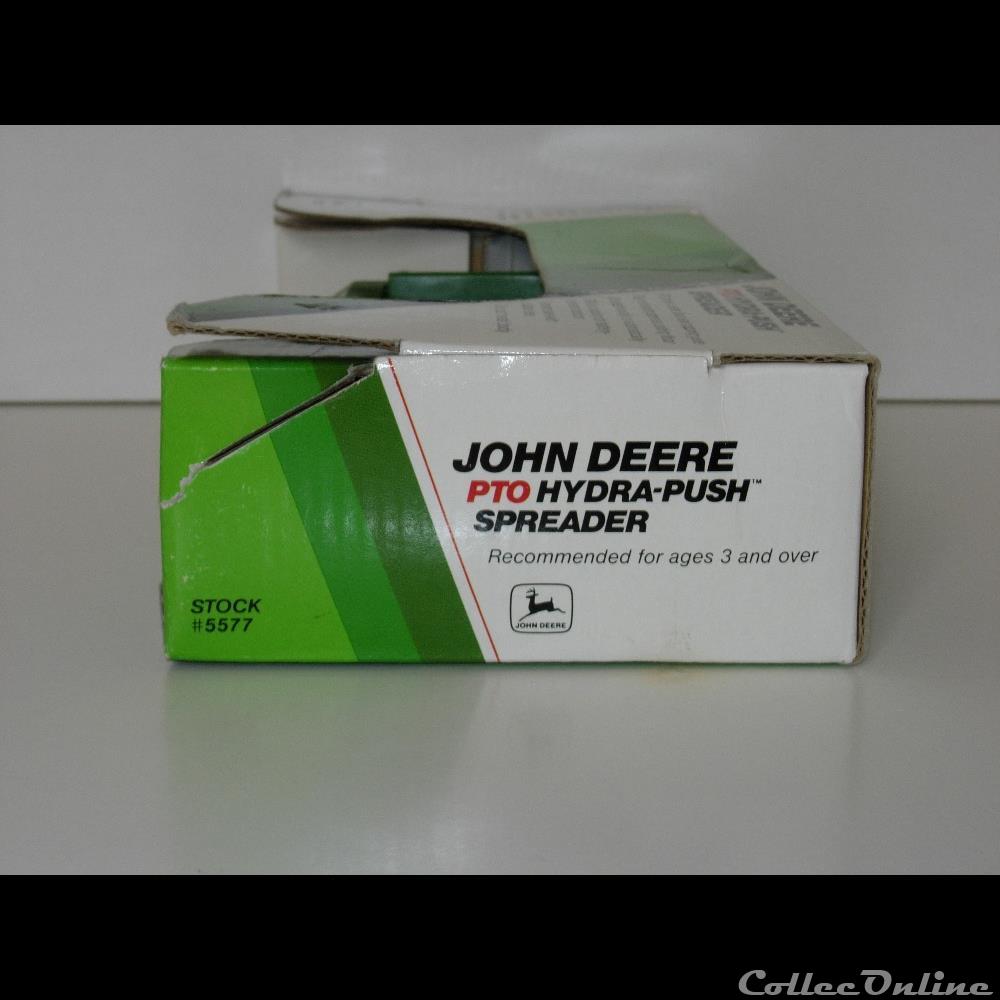 modele reduit vehicule agricole ertl 5577 john deere jd spreader oui