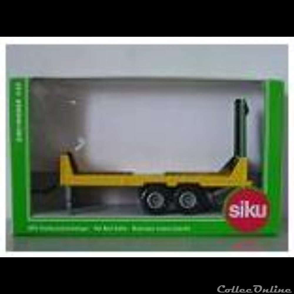 Siku 2876 - Remorque plateau sans marque - X modeles reduits vehicules agricoles autre siku 2876 remorque plateau sans marque x