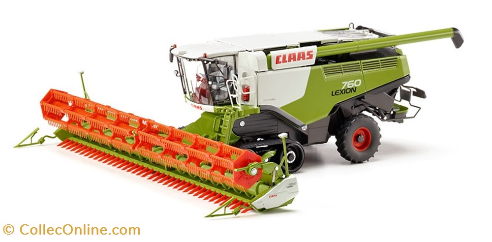 Wiking 7824 - Moissonneuse Claas Lexion 760 TT modeles reduits vehicules agricoles wiking 7824 moissonneuse claas lexion 760 tt
