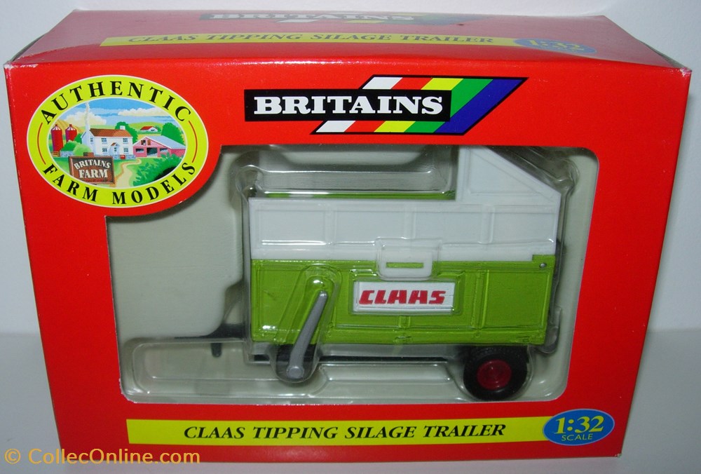 Britains 09566 - 1/32 - Remorque Claas - Ok modeles reduits vehicules agricoles britains 09566 1 32 remorque claas ok