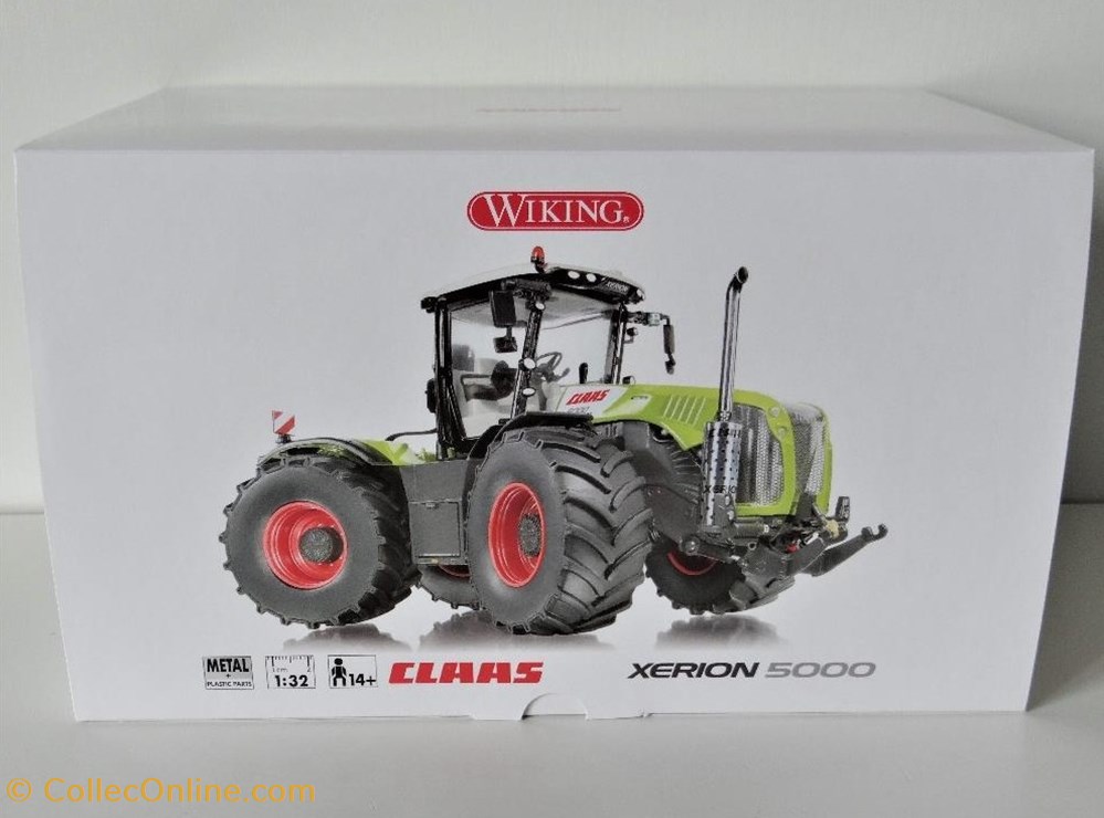 modeles reduits vehicules agricoles wiking 7308 tracteur claas xerion 5000 oui x
