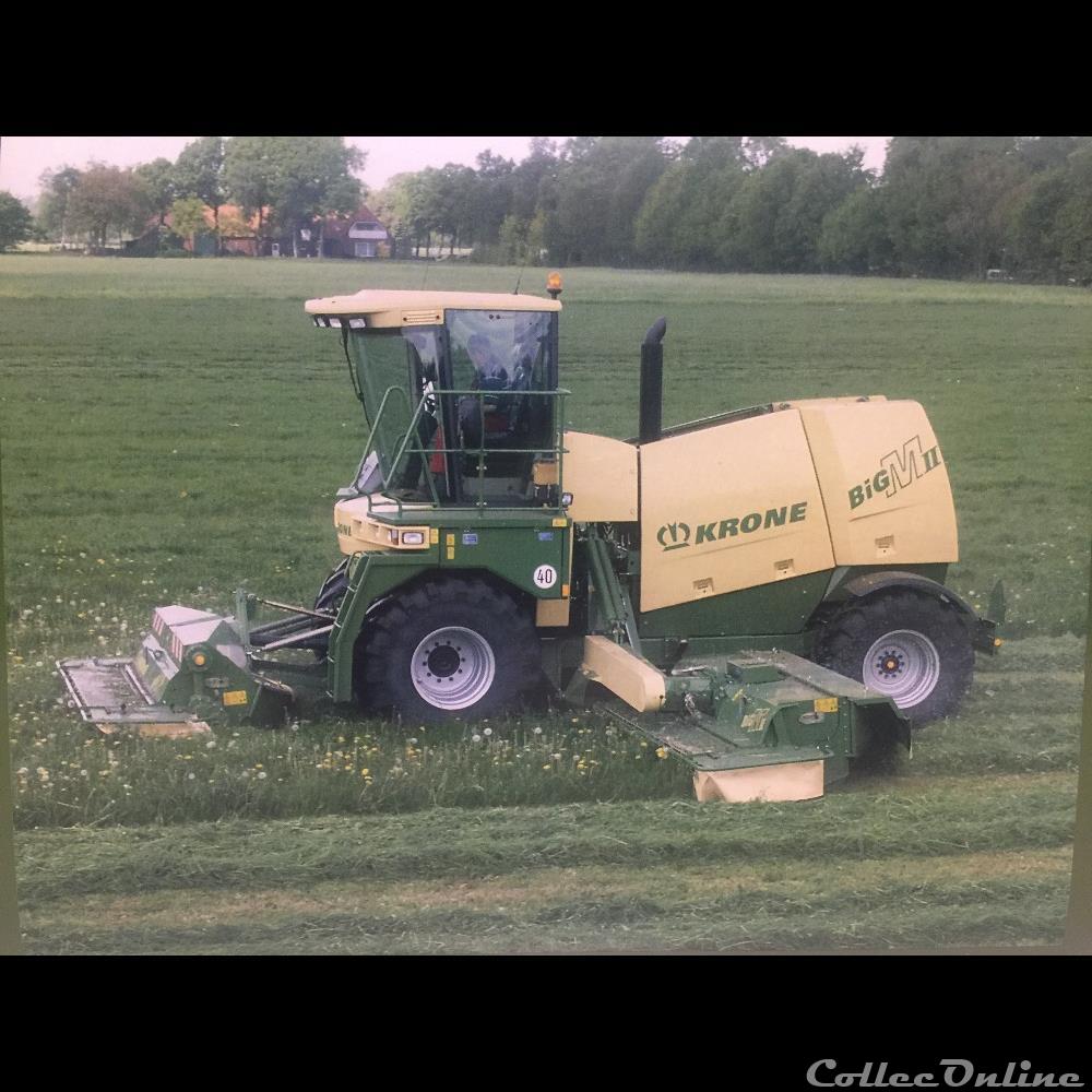UH 2643 - Krône Big M II - X 4 modeles reduits vehicules agricoles uh 2643 krone big m ii x