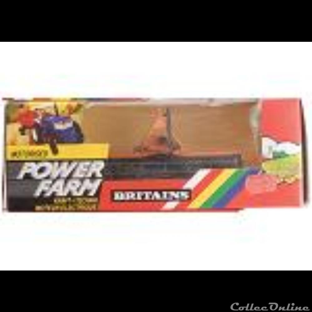 modeles reduits vehicules agricoles britains 09343 herse rotative maschio