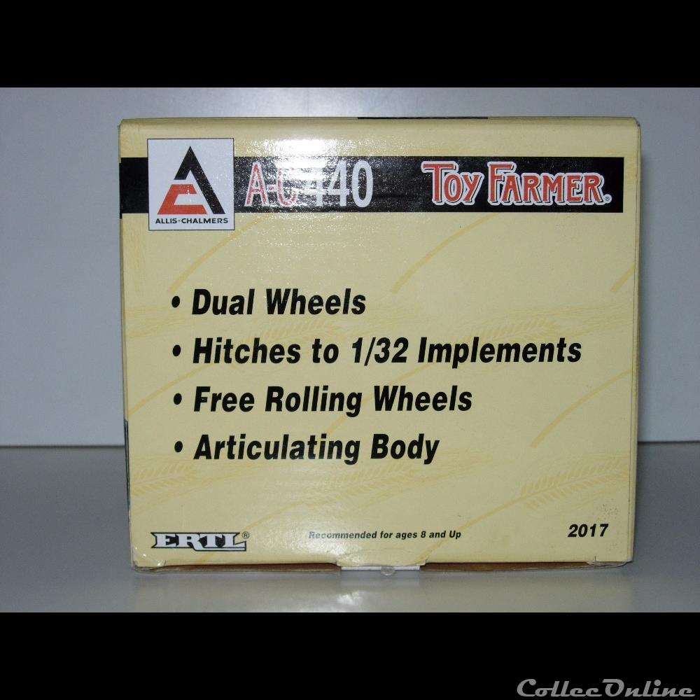 Ertl 2017 - Allis Chalmers A-C 440 - OUI 4 modeles reduits vehicules agricoles ertl 2017 allis chalmers a c 440 oui