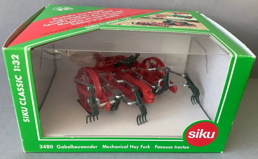 modeles reduits vehicules agricoles siku 3480 faneuse tractee x