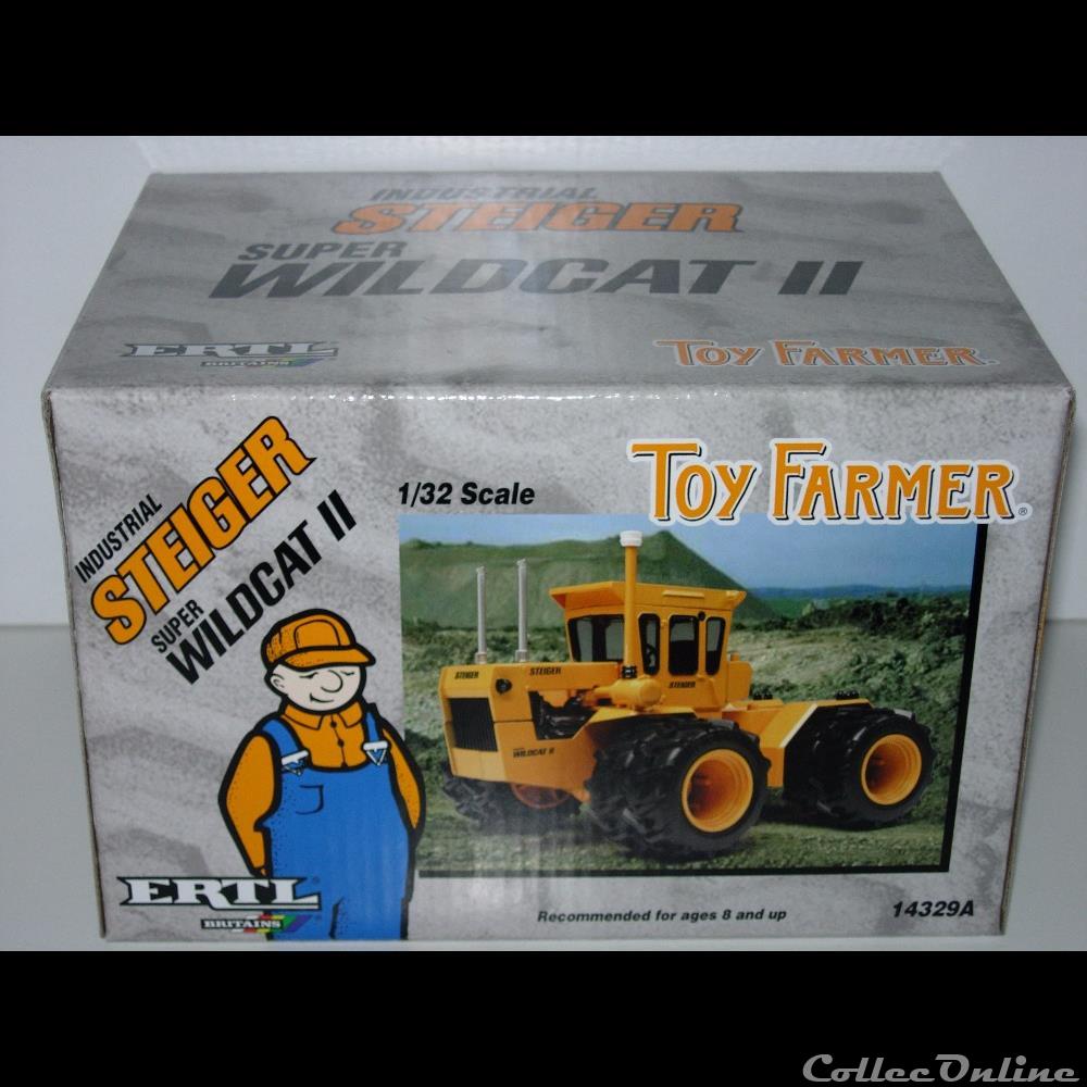 modeles reduits vehicules agricoles ertl 14329a steiger industrial super wildcat ii oui