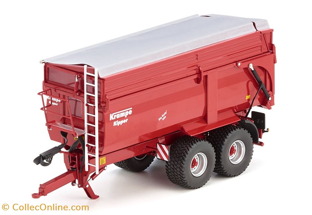 modeles reduits vehicules agricoles wiking 7339 remorque krampe big body 650s
