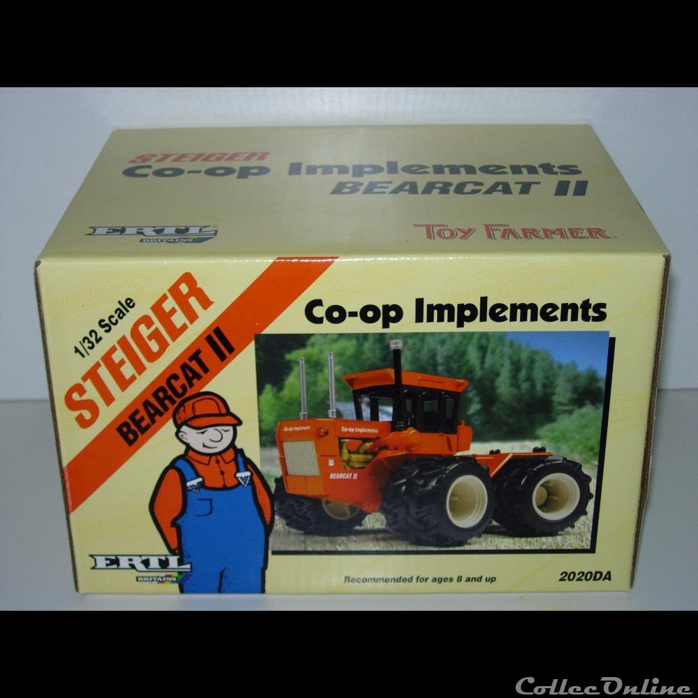 modeles reduits vehicules agricoles ertl 2020da steiger co op implements bercat ii oui