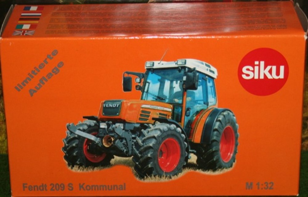 02/2025 - Siku WT001 - Tracteur Fendt 209S Kommunal - X modeles reduits vehicules agricoles 02 2025 siku wt001 tracteur fendt 209s kommunal x