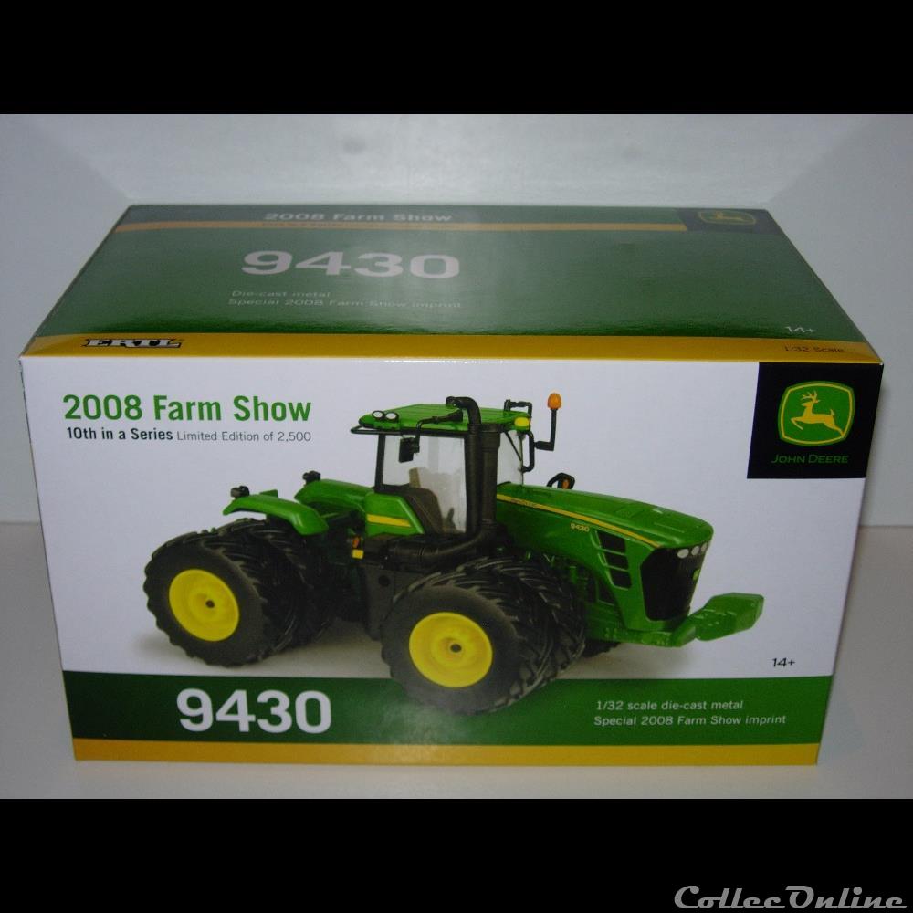 Ertl 45018A - John Deere JD 9430 - OUI modele reduit vehicule agricole ertl 45018a john deere jd 9430 oui