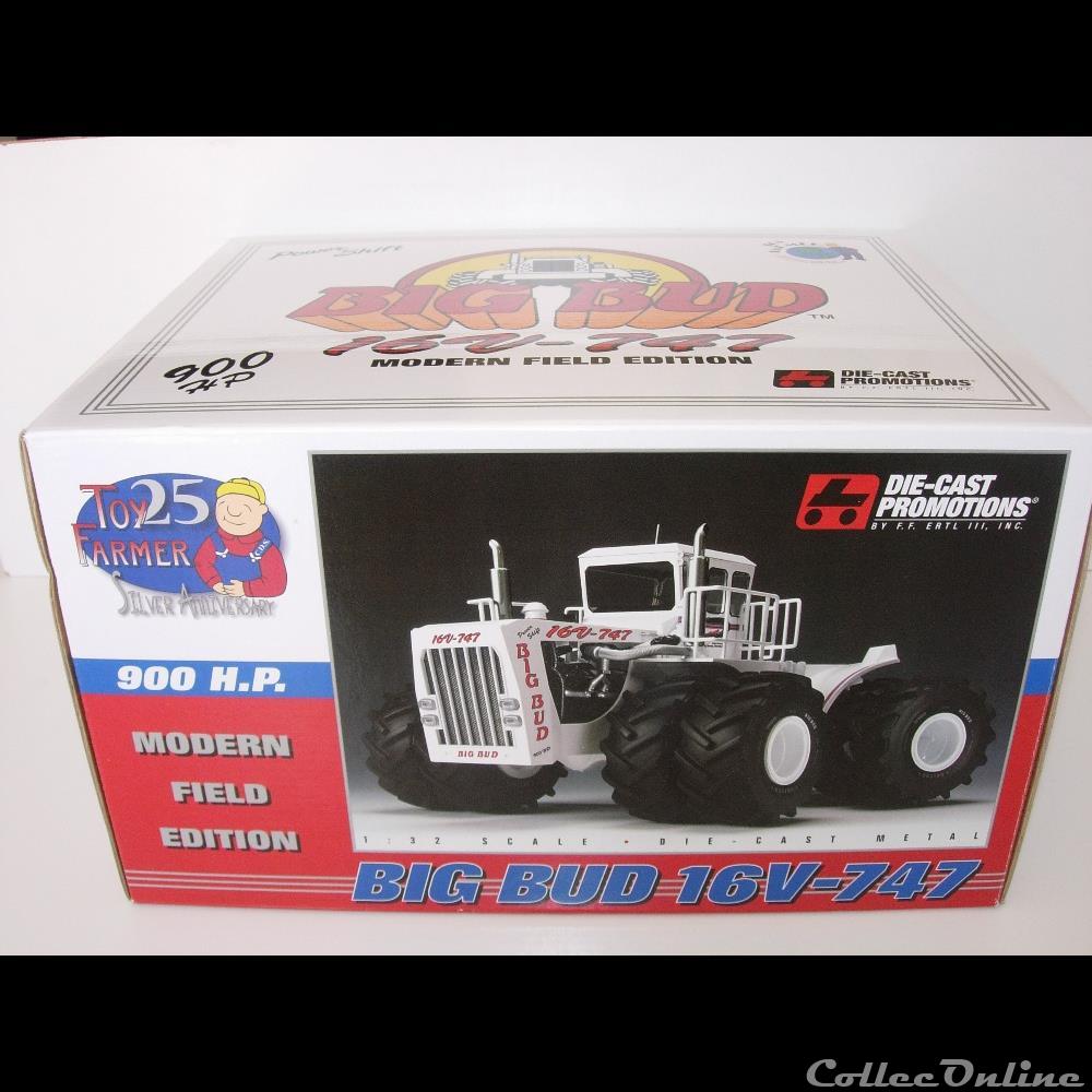 modeles reduits vehicules agricoles ertl 40017 big bud 16v 747 900 hp oui