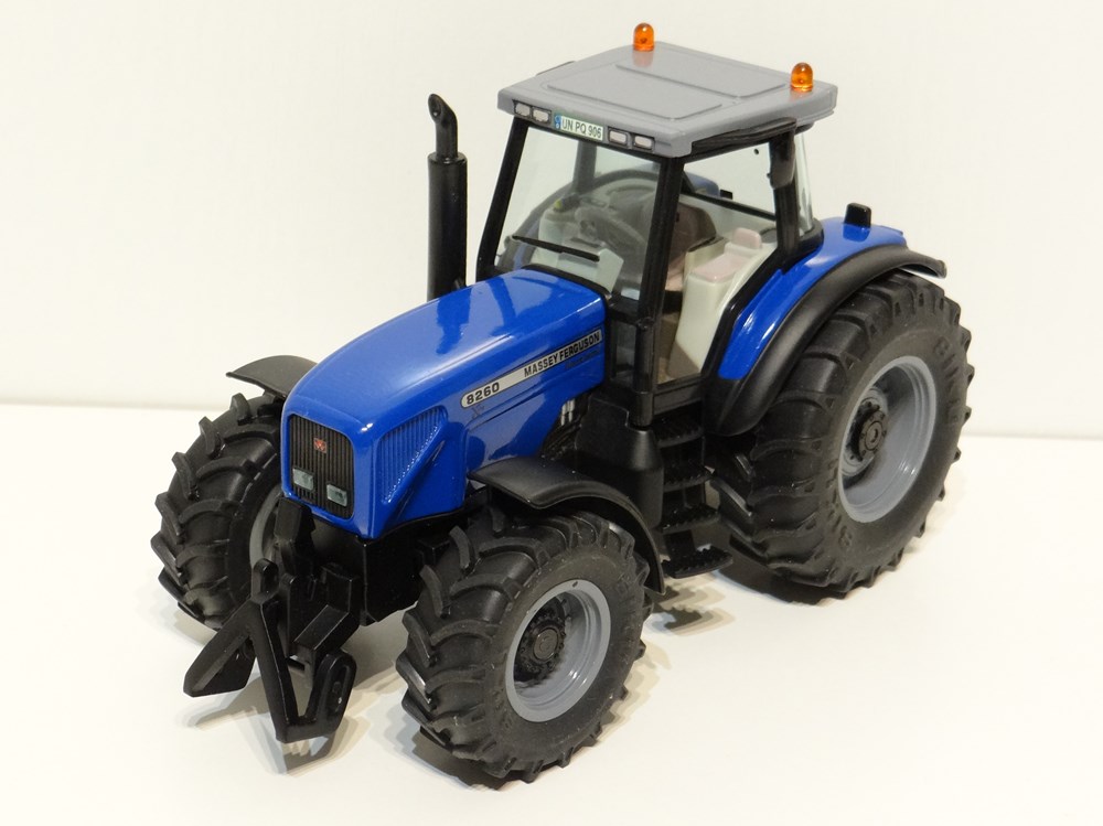 modeles reduits vehicules agricoles 06 2025 siku wt008 tracteur massey ferguson mf 8260 plogmaker x