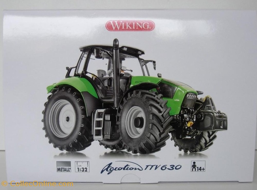 modeles reduits vehicules agricoles wiking 7306 tracteur deutz fahr agrotron ttv 630 oui x