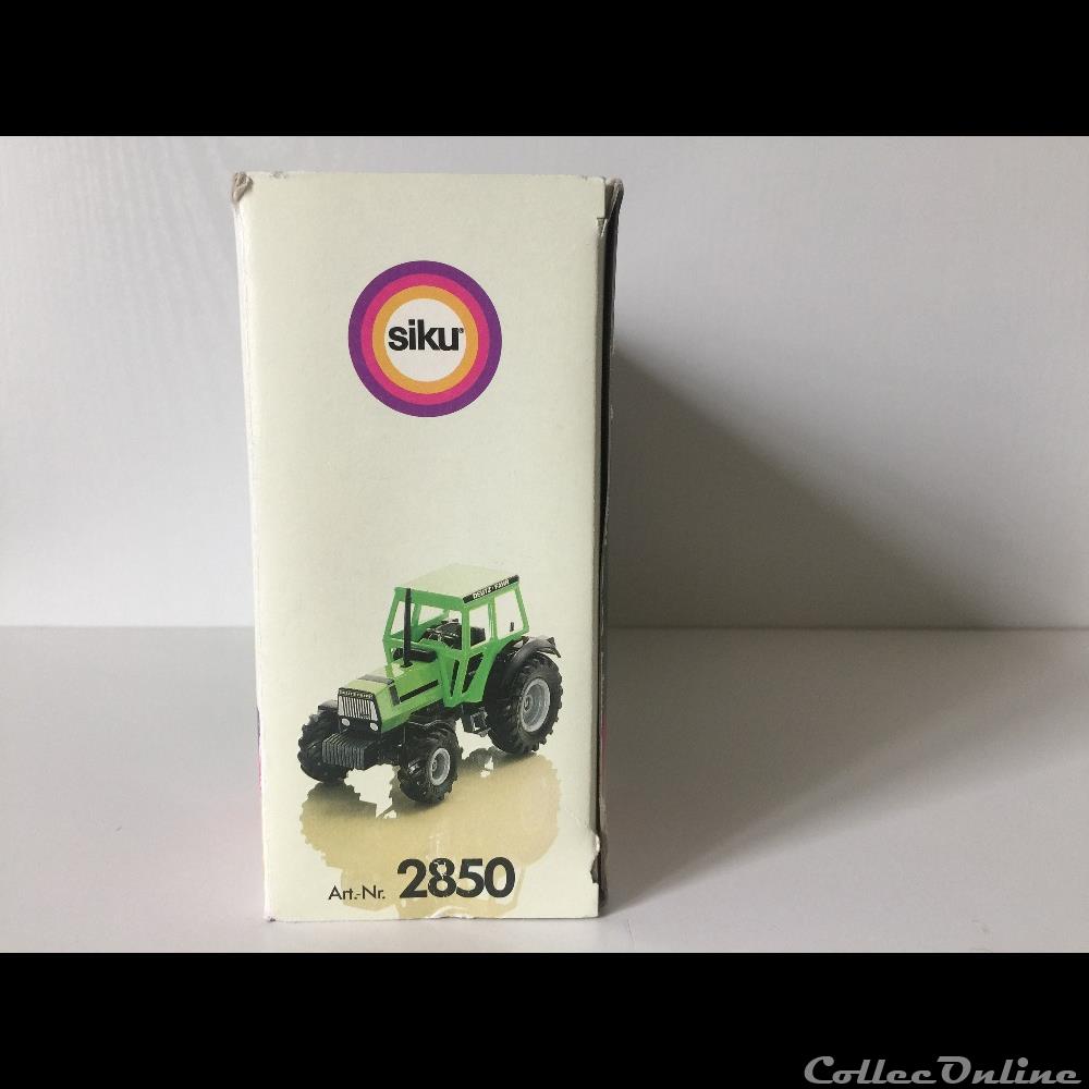Siku 2850B - Tracteur Deutz Fahr DX 6.31 Turbo - X 5 modeles reduits vehicules agricoles siku 2850b tracteur deutz fahr dx 6 31 turbo x