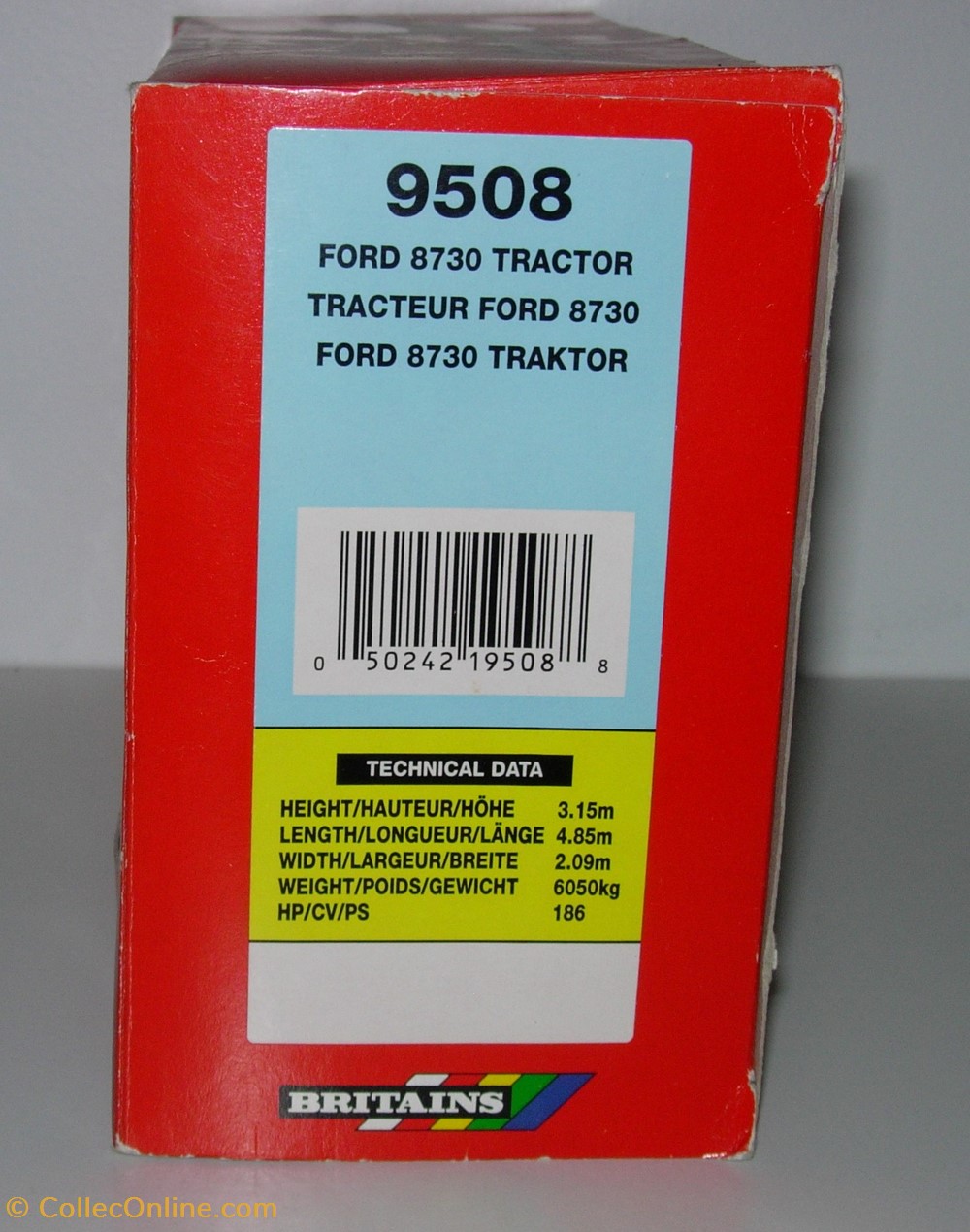 Britains 09508A - 1/32 - Ford 8730 - Ok modeles reduits vehicules agricoles britains 09508a 1 32 ford 8730 ok