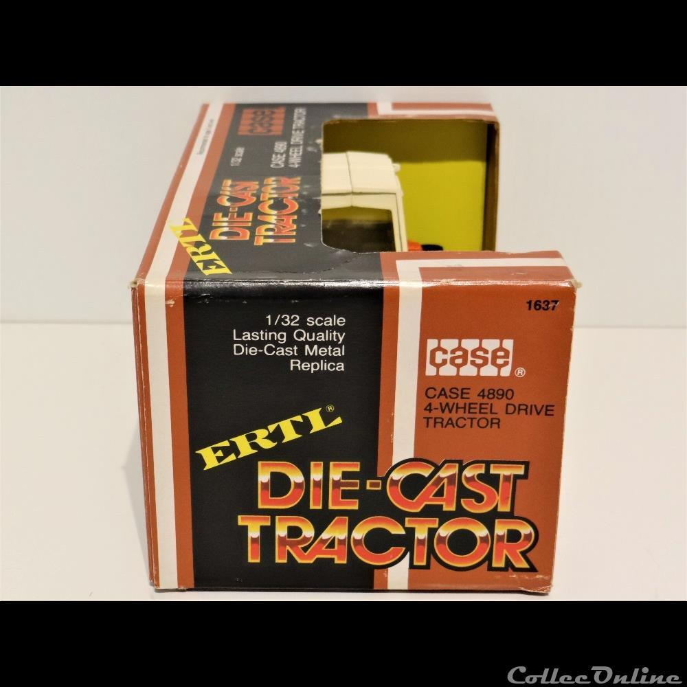 Ertl 1637 - Case 4890 - OUI 4 modele reduit vehicule agricole ih ertl 1637 case 4890 oui
