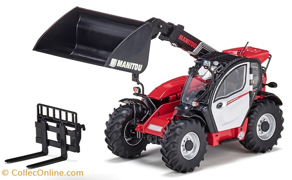 Wiking 7850 - Téléscopique Manitou MLT 365 modeles reduits vehicules agricoles wiking 7850 telescopique manitou mlt 365