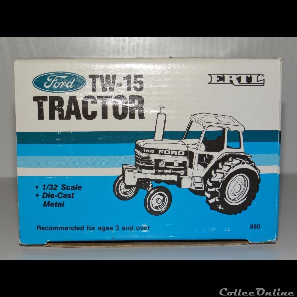 Ertl 880 - Ford TW-15 - OUI 2 modele reduit vehicule agricole ertl 880 ford tw 15 oui