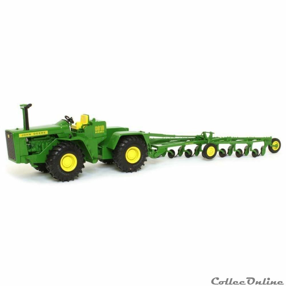 Ertl 16108A - John Deere JD 8010 avec charrue - NON 3 modele reduit vehicule agricole ertl 16108a john deere jd 8010 avec charrue non