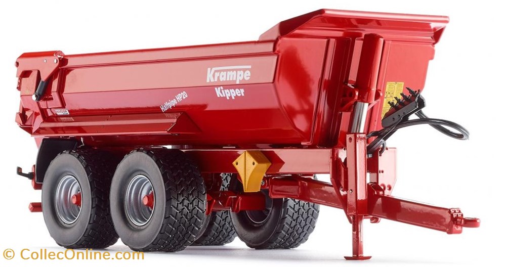 Wiking 7854 - Remorque Krampe HP20 modeles reduits vehicules agricoles wiking 7854 remorque krampe hp20