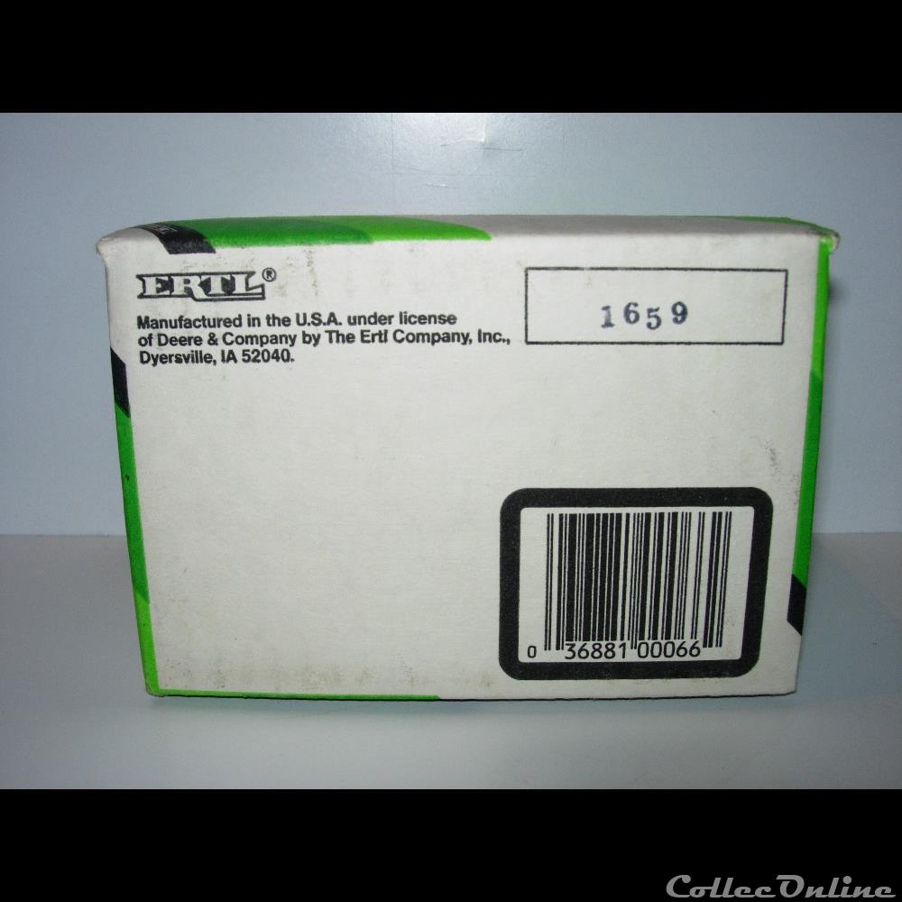 Ertl 66C - John Deere Sound-Idea - OUI 5 modele reduit vehicule agricole ertl 66c john deere sound idea oui