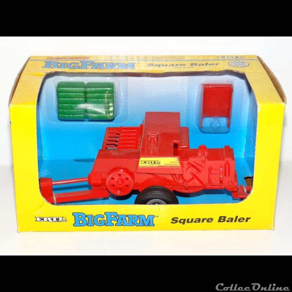 modele reduit vehicule agricole autre ertl 4168 square baler oui