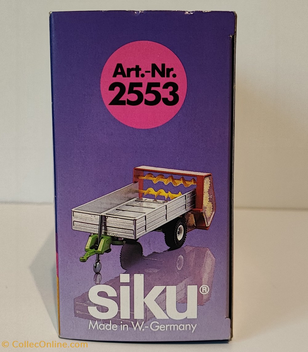 Siku 2553A - Epandeur à fumier - X modeles reduits vehicules agricoles siku 2553a epandeur a fumier x