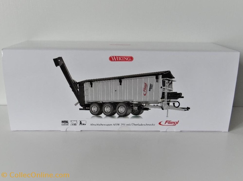 modeles reduits vehicules agricoles wiking 7317 fliegl gigant asw 391 oui x
