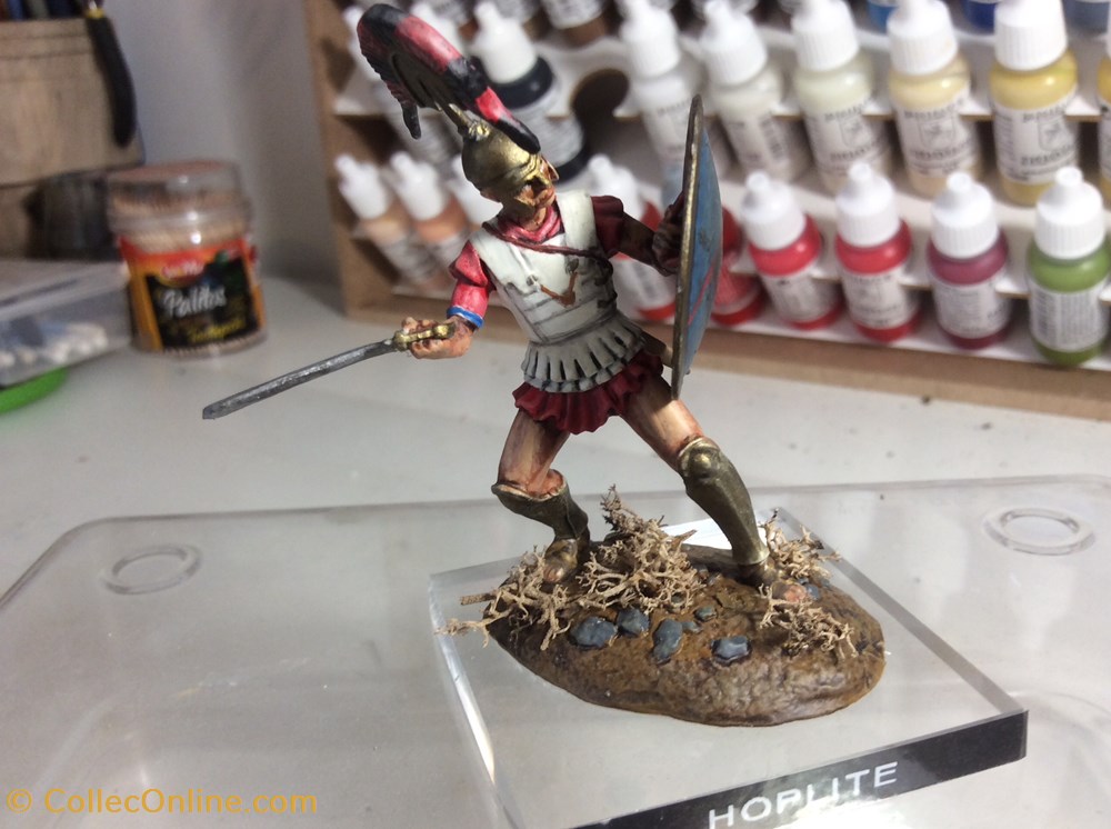figurine historique hoplite el viero 54mm