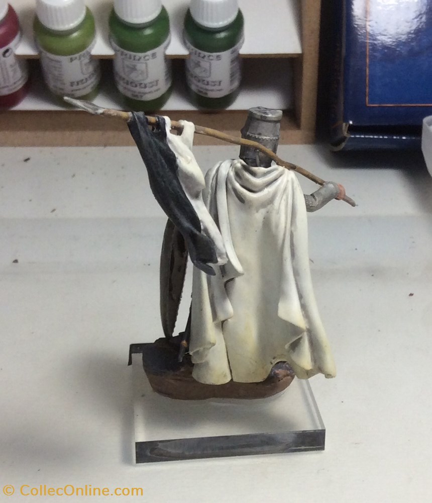 Figurine Andrea 54mm Templier 2 figurines historique figurine andrea 54mm templier