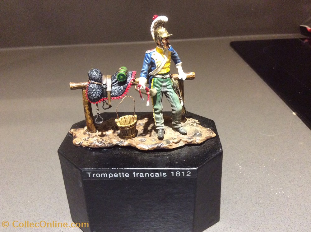 Trompette français guerres napoléoniennes 3 figurines historiques trompette francais guerres napoleoniennes