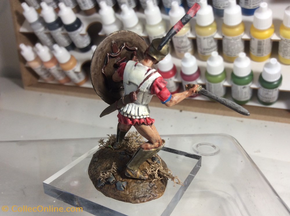 figurine historique hoplite el viero 54mm