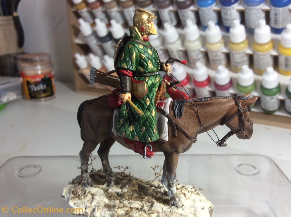 Cavalier Boïar, russe, XVIème siècle figurines historique cavalier boiar russe xvieme siecle