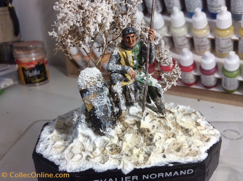 figurines historique figurine 54mm chevalier normand