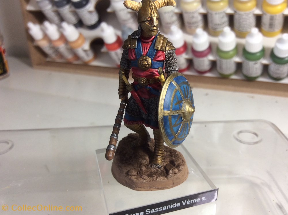 Perse Sassanide Vème siècle figurines historique perse sassanide veme siecle