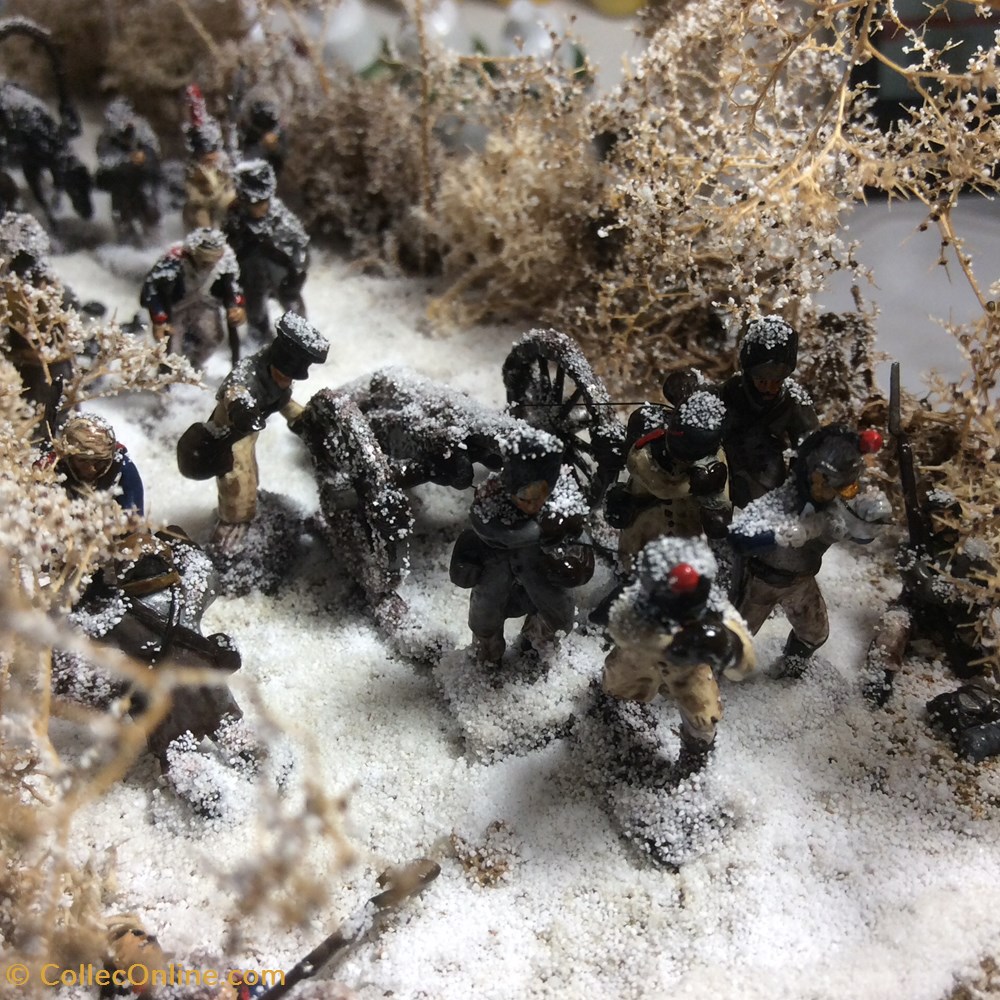La retraite de Russie 5 figurine historique la retraite de russie