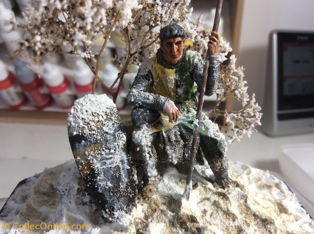 figurines historique figurine 54mm chevalier normand