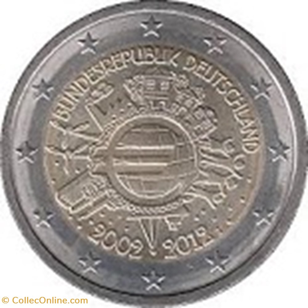 2012-allemagne-10-ans-euro monnaies 2012 allemagne 10 ans euro