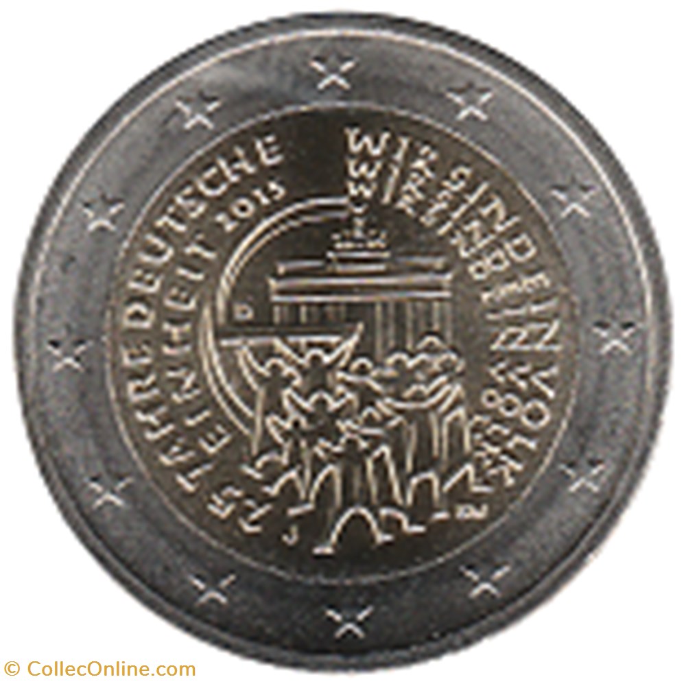 monnaies 2015 allemagne reunification
