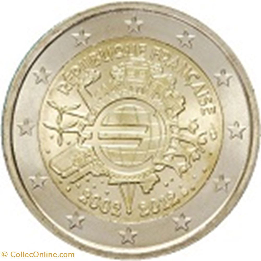 monnaies 2012 france 10 ans euro