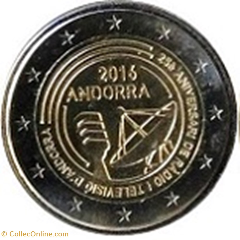 monnaies 2016 andorre radio television
